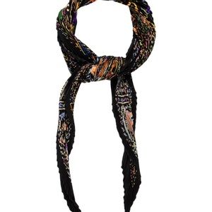 Hermès scarf Peuple du Vent Plisse silk scarf